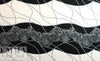 French pearls and lace viscose/spandex knit .625 yds