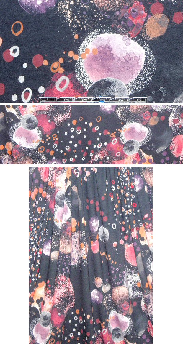 French 'celestial seasonings' digital knit 1.125 yds