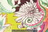 Italian digital viscose knit - painted paisley