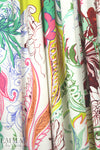 Italian digital viscose knit - painted paisley 1.75 yd