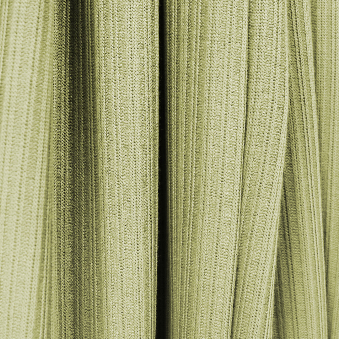 MTM 'Selanik' organic cotton sweater knit - green olive 1.125 yds