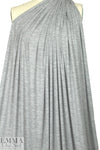 Rag & B0ne featherwieght wool jersey - gray heather 1.625 yd