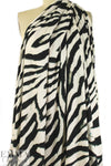 Italian bold animal abstract cotton knit