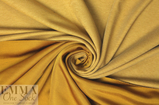 famous designer viscose double-sided knit - butterscotch
