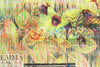 Italian digital layered floral viscose/spandex knit