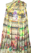 Italian digital layered floral viscose/spandex knit
