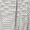 French yarn-dye embellished stripe novelty knit - ivory/black 1 yard