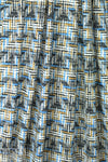 Italian basketweave graphic viscose/lycra knit 1.5 yd
