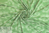 NY designer viscose knit - hidden flower pixel graphic 1.75 yd