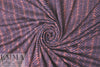 NY designer chevron print featherweight knit