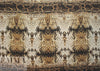 NY designer digital viscose knit panel - 'reptile repartee' 1.625 yd