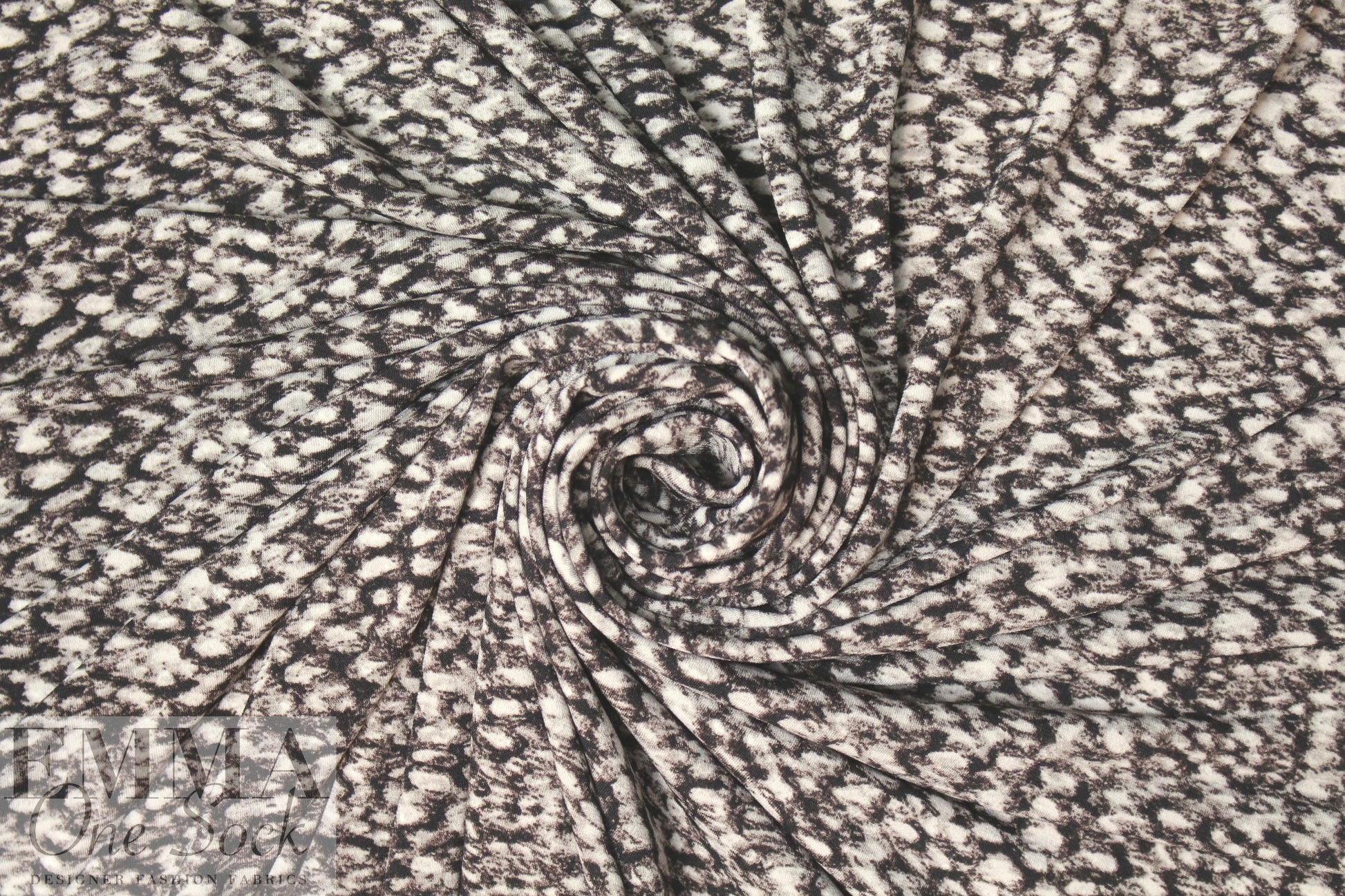 NY designer ITY knit - knit stitch abstract