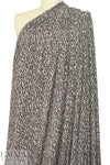 NY designer ITY knit - knit stitch abstract