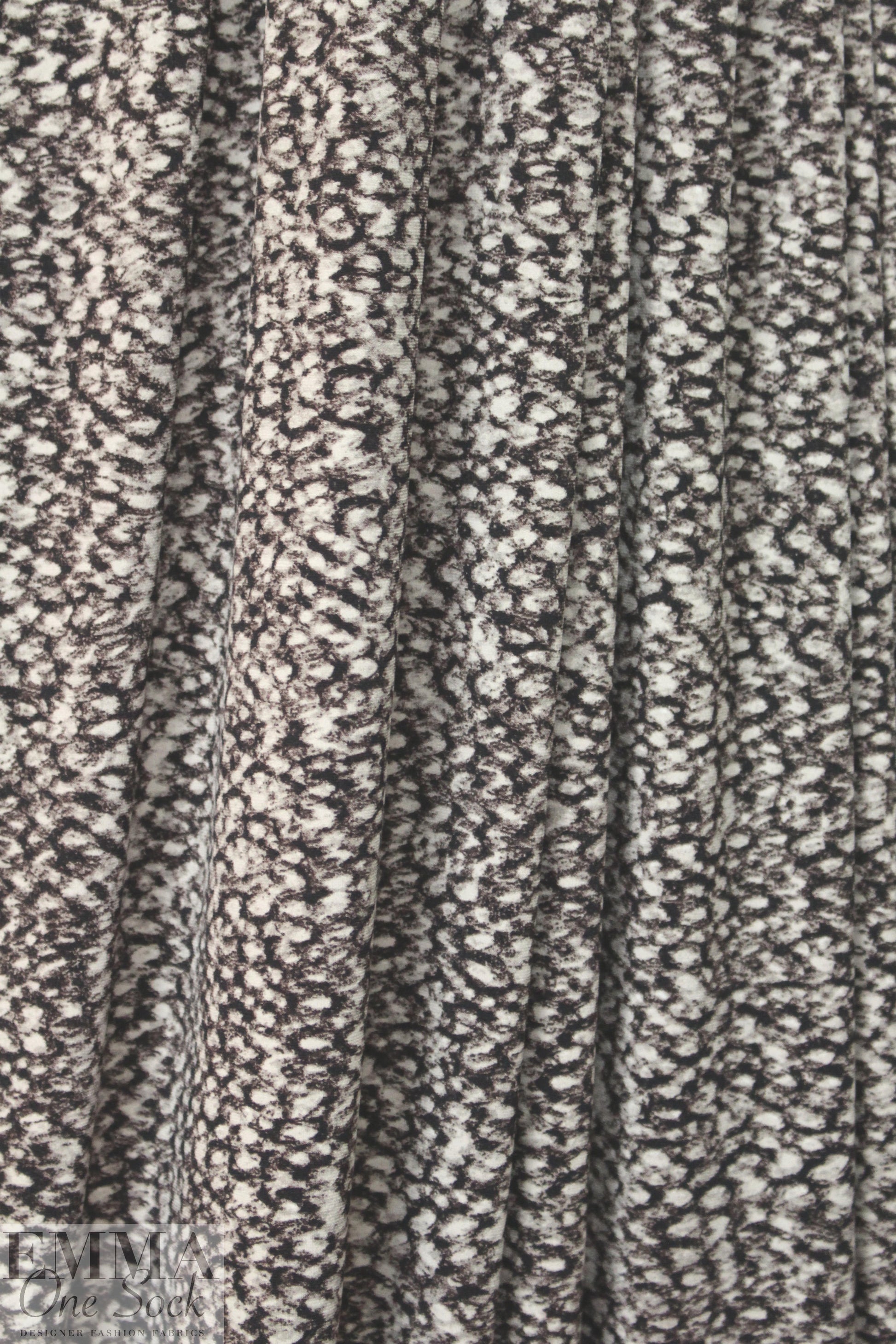NY designer ITY knit - knit stitch abstract