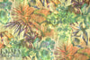 NY designer faux-textured floral poly/lycra knit