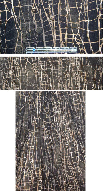 NY designer digital netting poly/lycra knit 2.2 yds