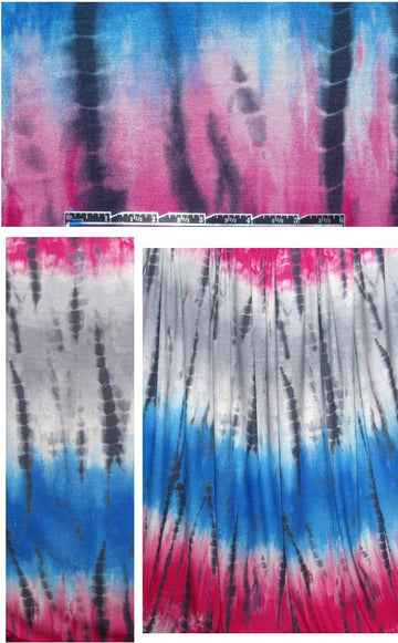 St. John hippie revisited tie dye print knit