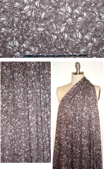 Italian 'intricate doodle' featherweight rayon/lycra knit