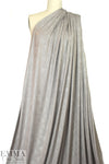 CA designer silver graphic 'embossed' metallic knit