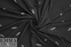 French sparkly feathers viscose/spandex jersey