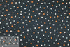 French doodle dot graphic visc/span knit - midnight .625 yds