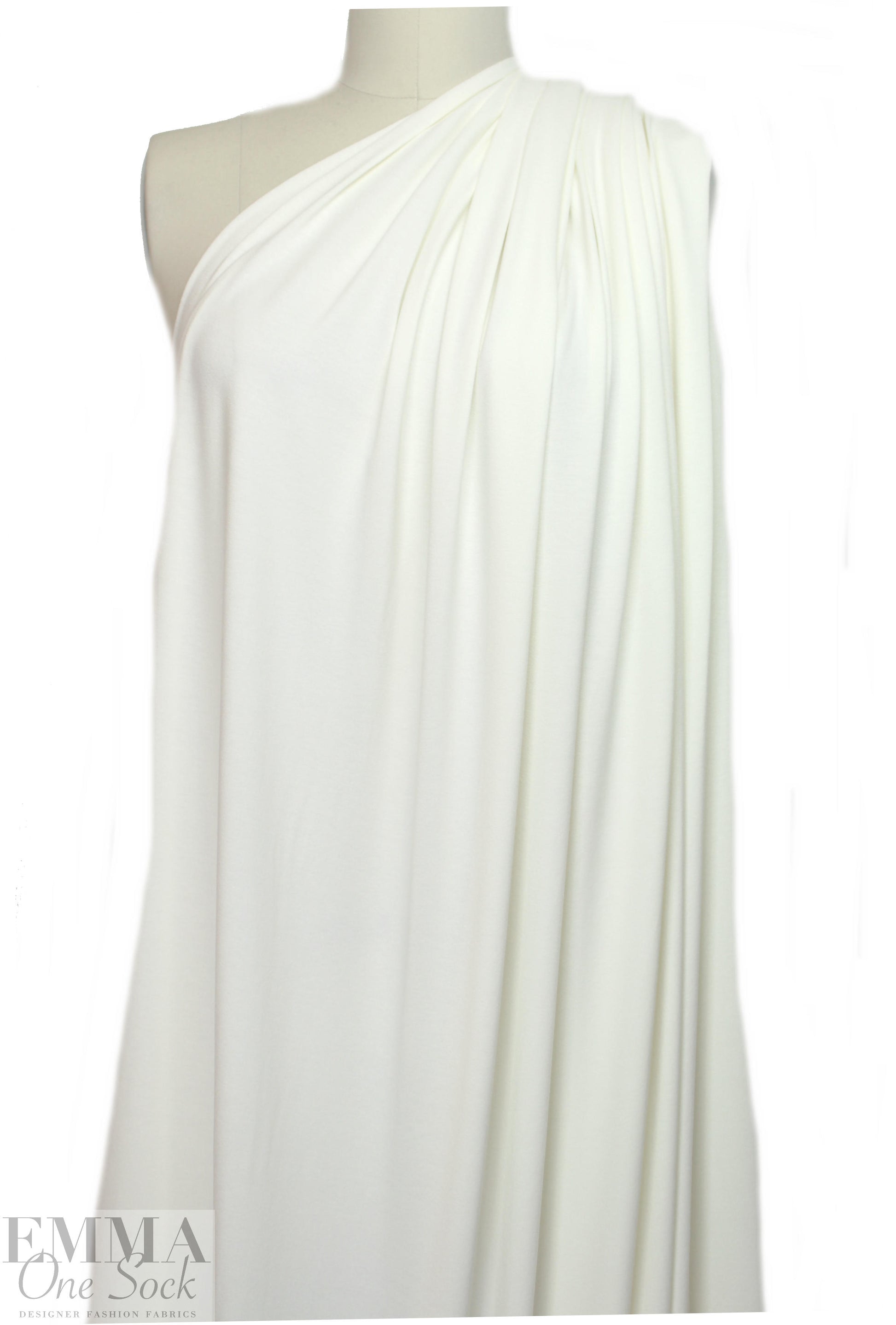 cream 9 oz. rayon jersey 4-way .66 yds