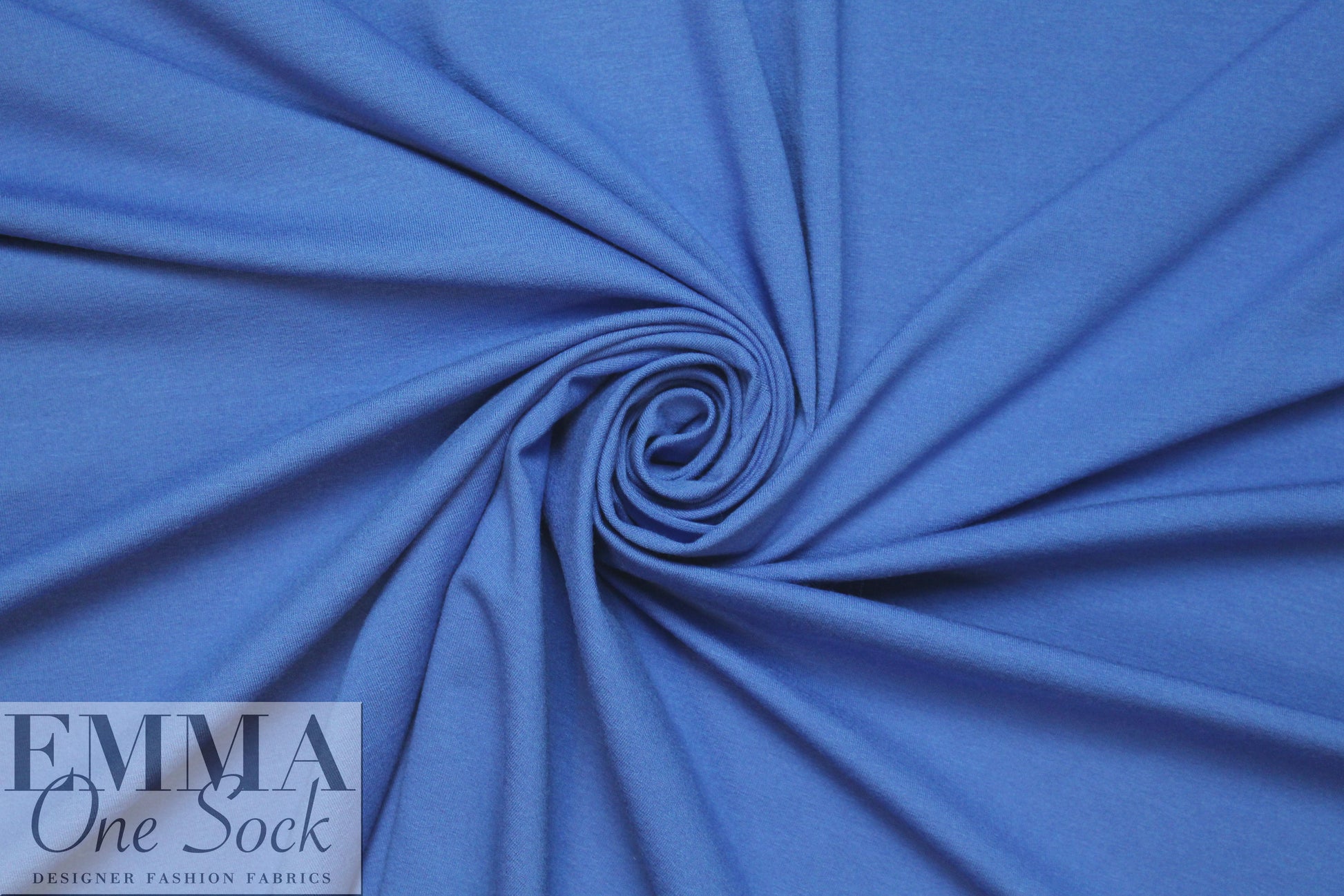 amparo blue lightweight rayon jersey 4-way 1.375 yd
