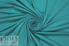 medium teal lightweight rayon jersey 4-way