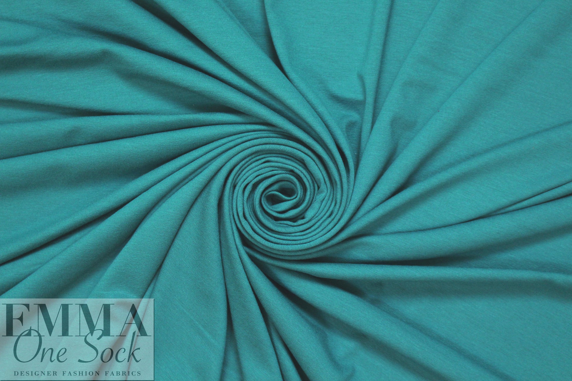 medium teal lightweight rayon jersey 4-way