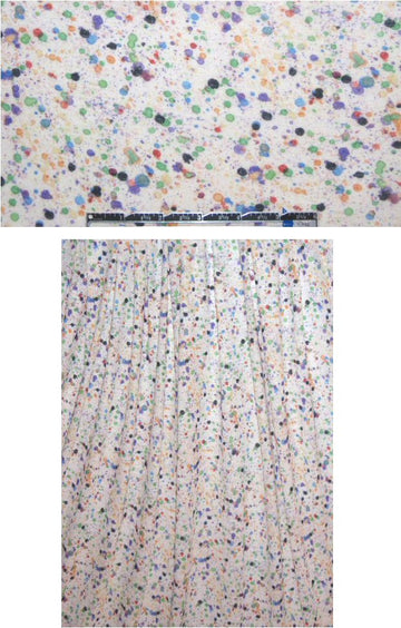 Theory paint splatter featherweight knit