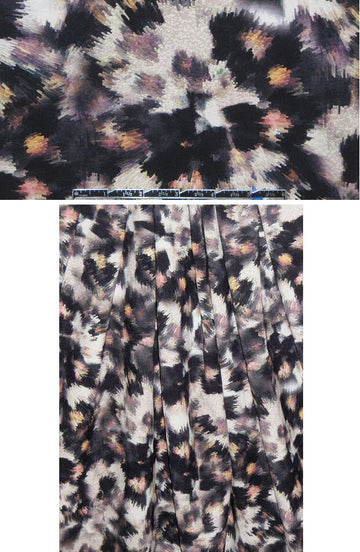 NY designer spotty dot abstract rayon/lycra knit