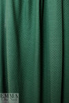 organic cotton GOTS 'wicker stitch' sweater knit - pine 1.25 yd