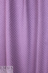 organic cotton GOTS 'wicker stitch' sweater knit - wisteria 1 yard