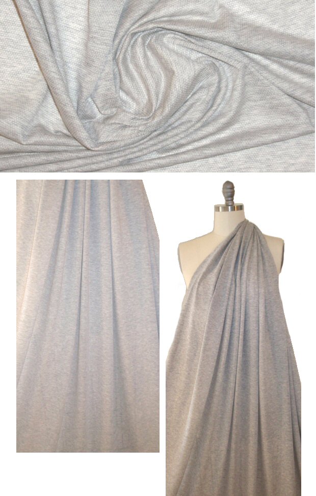The0ry featherweight sporty knit - light gray heather