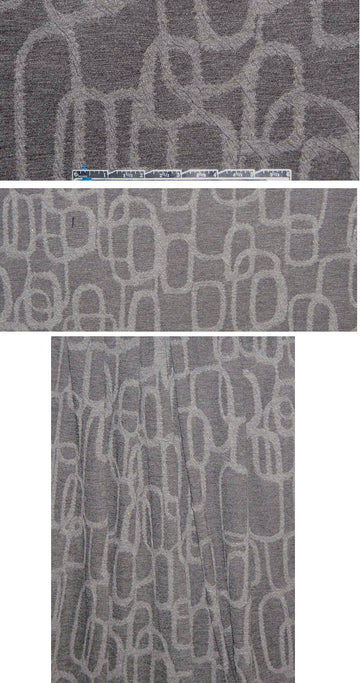 NY designer 2-ply textured loop pattern knit