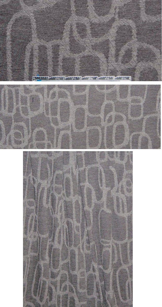 NY designer 2-ply textured loop pattern knit 1.375 yds