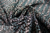 French flowery stripe yarn dyed, textured jacquard knit 1.75 yd