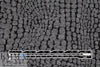 CA designer jacquard doubleknit - gray/black 'reptile' .625 yds