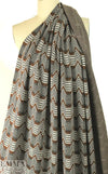 CA designer jacquard knit - heartbeat chevron 1.375 yd