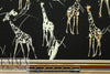 Italian 'giraffe collection' panel viscose/span knit 1 yard