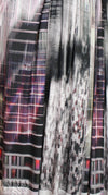 Italian 'urban cubist' double motif panel knit 2 yards
