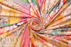 French decorative montage rayon/lycra knit