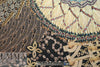 Italian digital viscose knit - 'bead and seed' montage