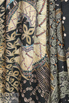 Italian digital viscose knit - 'bead and seed' montage