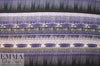 Italian digital viscose knit - grape/off black panel .875 yds, One Panel