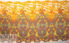 Italian digital viscose knit - citrus/sky tie dye paisley