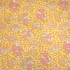 CA designer 'butterscotch blooms' printed rayon/spandex knit 2.5 yd