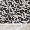 Kokka Japan "linnea" cotton/linen canvas - black on natural