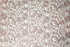 elegant floral guipure lace - pink blush 1.625 yds
