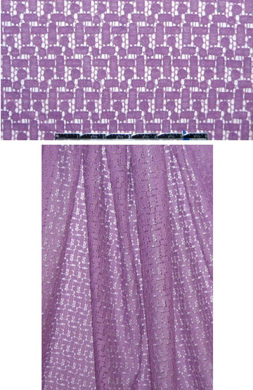 Shoshanna lavender graphic design cotton lace
